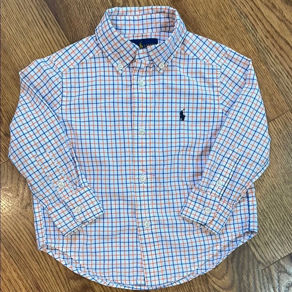Boy’s Ralph Lauren Button Up/Button Down Shirt. Size 2/2T.